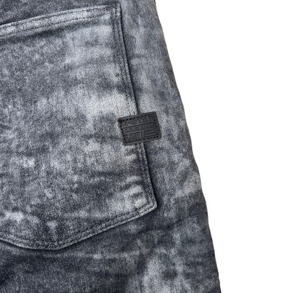 G-Star Raw Air Defence Skinny Moto Gray Jeans Sz 27x32 - Picture 8 of 9